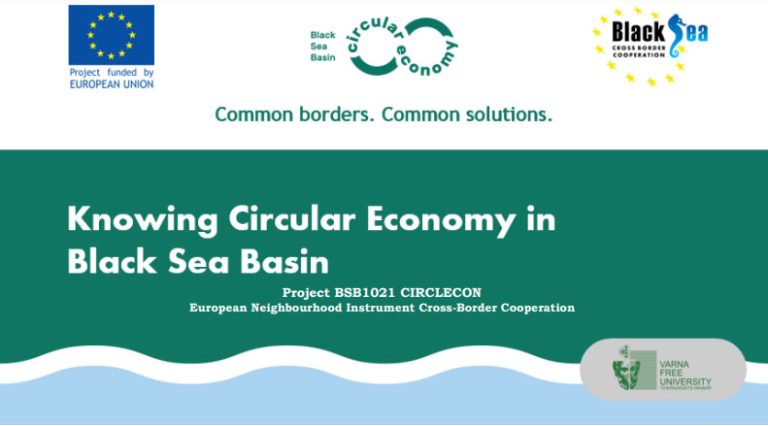 Knowing Circular Economy in Black Sea Basin